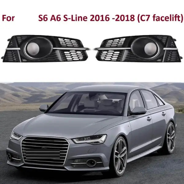 Car Craft Compatible With Audi A6 S6 2016 - 2018 Fog Lamp