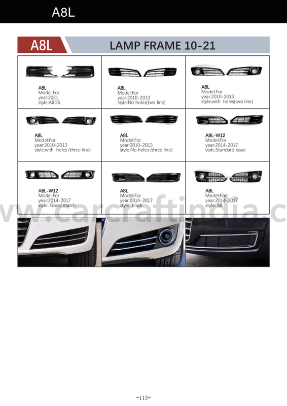 Car Craft Compatible With Audi A8 S8 2021 Fog Lamp Light