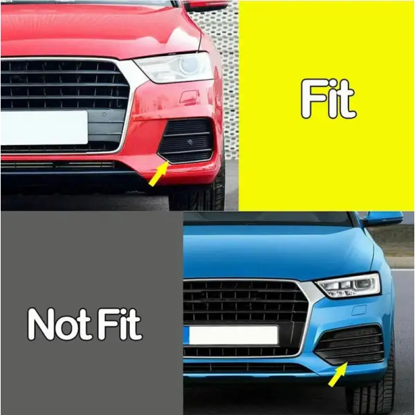 Car Craft Compatible With Audi Q3 Sq3 2016 - 2018 Fog Lamp