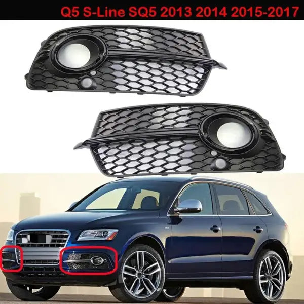 Car Craft Compatible With Audi Q5 2013 - 2017 Fog Lamp