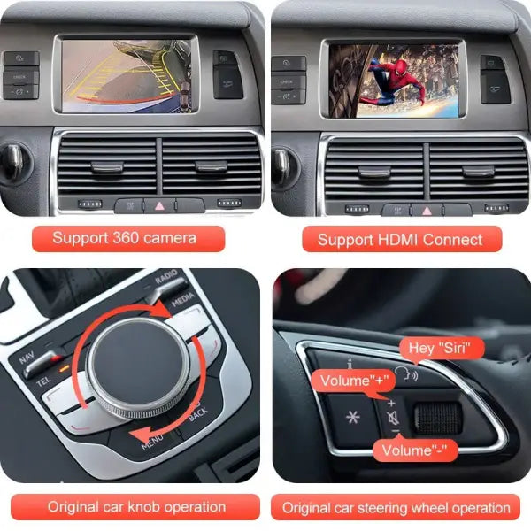 Car Craft Compatible With Audi Q7 2005-2015 Wireless