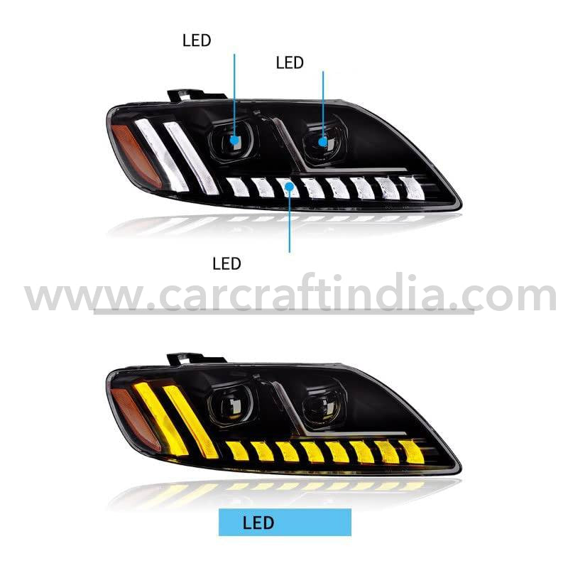 Car Craft Compatible With Audi Q7 2010-2016 Upgraded Led