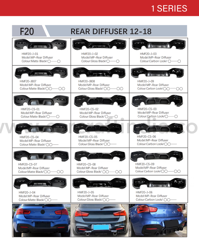 Car Craft Compatible With Bmw 1 Series F20 Lci 2015 - 2019