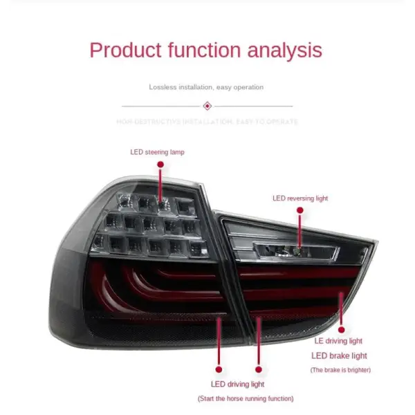 Car Craft Compatible With Bmw 3 Series E90 Lci 2008-2012