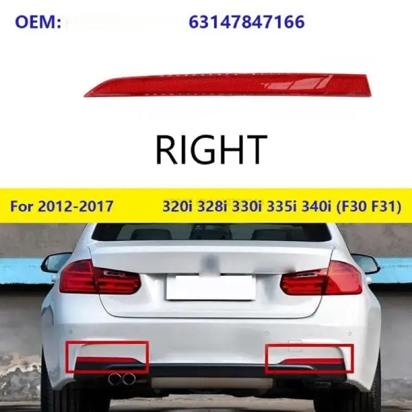 Car Craft Compatible With Bmw 3 Series F30 2012-2018 M