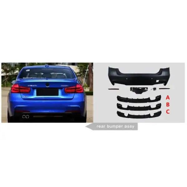 Car Craft Compatible With Bmw 3 Series F30 2012-2018 M Tech