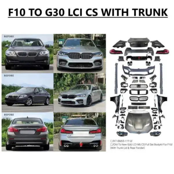 Car Craft Compatible With Bmw 5 Series F10 2010-2013