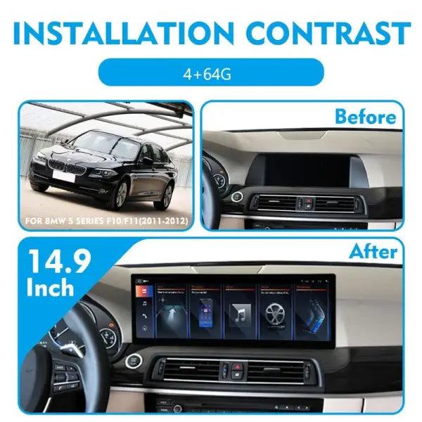 Car Craft Compatible With Bmw 5 Series F10 2010-2017 14.9