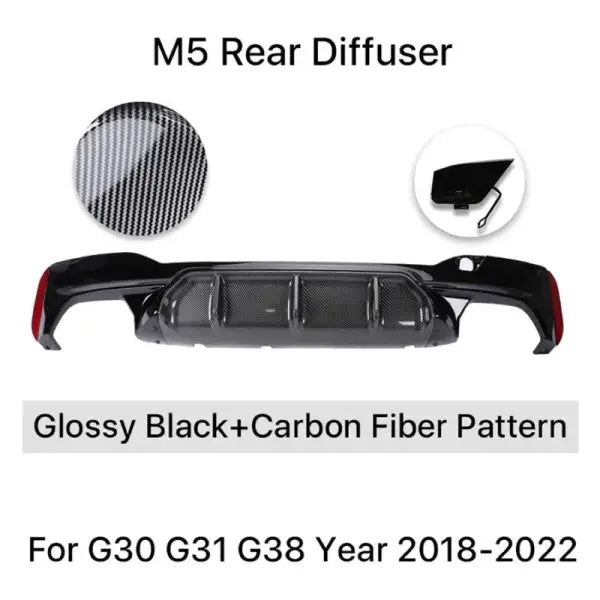 Car Craft Compatible With Bmw 5 Series G30 2017 - 2021 Rear