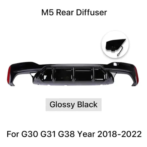 Car Craft Compatible With Bmw 5 Series G30 2017 - 2021 Rear