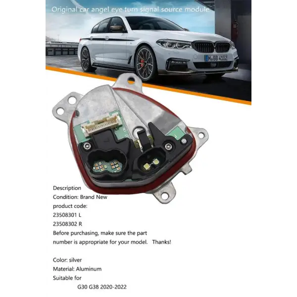 Car Craft Compatible With Bmw 5 Series G30 G38 2020-2022