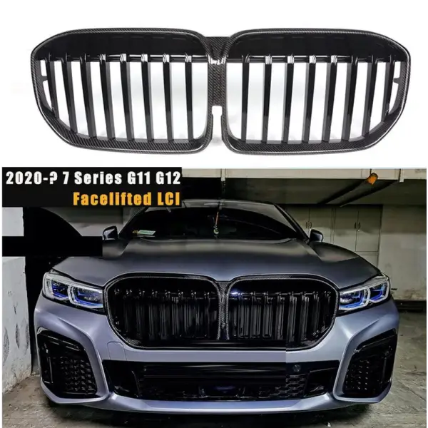 Car Craft Compatible With Bmw 7 Series G12 Lci 2019 + Front