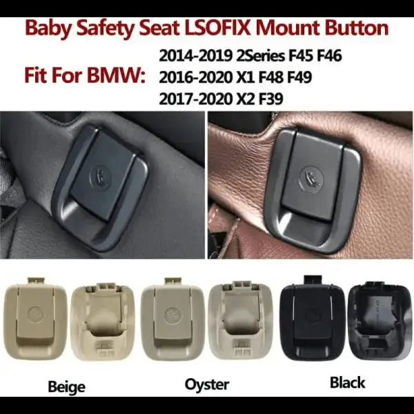 Car Craft Compatible With Bmw X1 Rear Child Seat Belt Lock