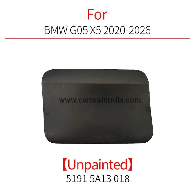 Car Craft Compatible With Bmw X5 G05 G18 2020-2026 Fuel Tank Filler Door Cap Cover 51915A13018 Unpainted - CAR CRAFT INDIA