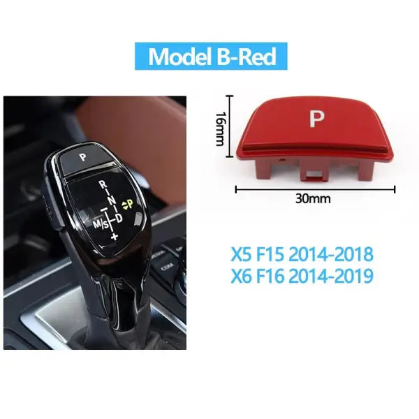 Car Craft Compatible With Bmw X5 X6 F15 F16 Gear Lever Auto