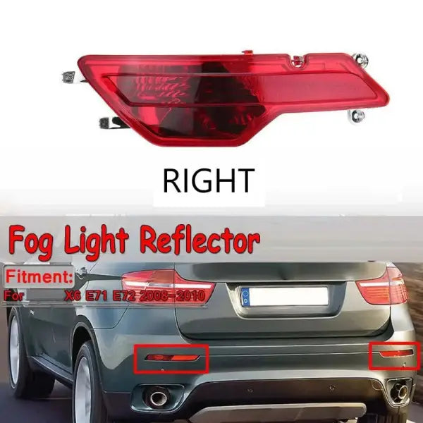 Car Craft Compatible With Bmw X6 E71 2006-2010 Rear Bumper