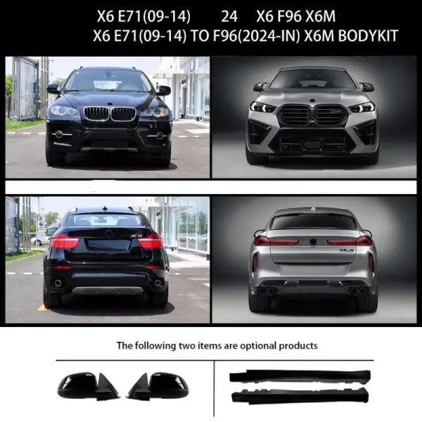 Car Craft Compatible With Bmw X6 E71 2007-2014 Upgrade