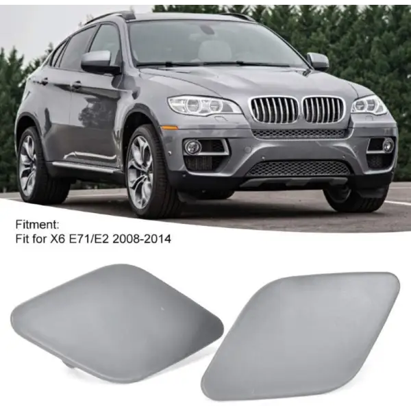 Car Craft Compatible With Bmw X6 E71 2008-2014 Front Bumper