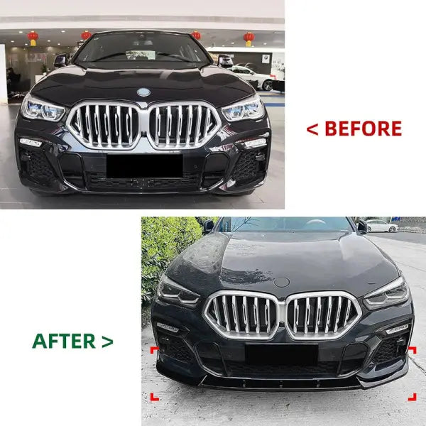 Car Craft Compatible With Bmw X6 G06 2019-2023 Front Bumper