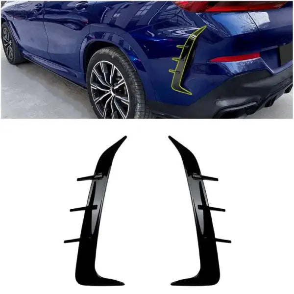 Car Craft Compatible With Bmw X6 G06 2019-2023 Rear Bumper