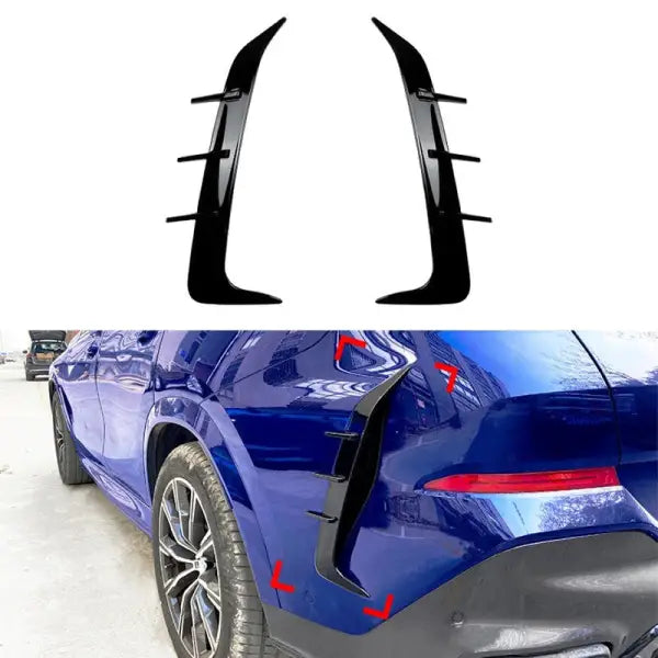 Car Craft Compatible With Bmw X6 G06 2019-2023 Rear Bumper