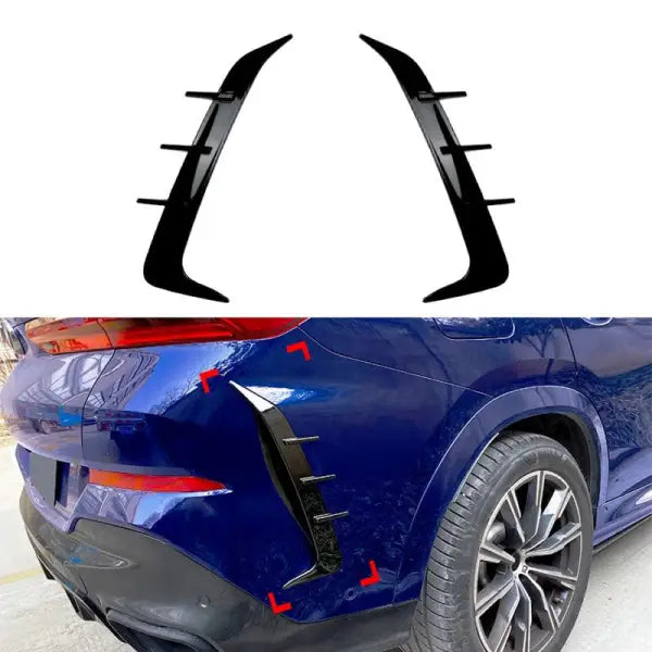 Car Craft Compatible With Bmw X6 G06 2019-2023 Rear Bumper