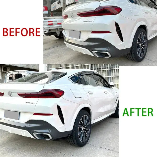 Car Craft Compatible With Bmw X6 G06 2019-2023 Rear Bumper