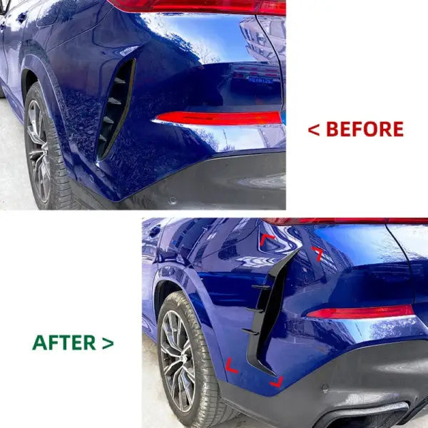 Car Craft Compatible With Bmw X6 G06 2019-2023 Rear Bumper