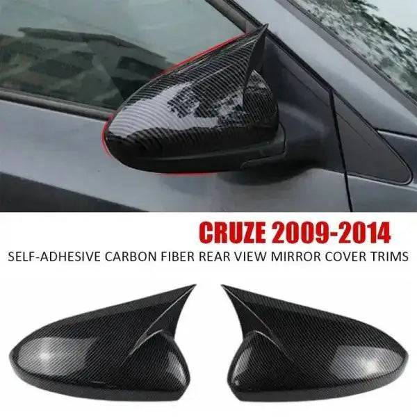 Glossy Black Left Side Mirror Cover Cap For Chevrolet Cruze 2017-2019 19353645