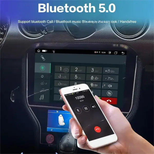 Car Craft Compatible With Ford Mustang 2015-2021 Android