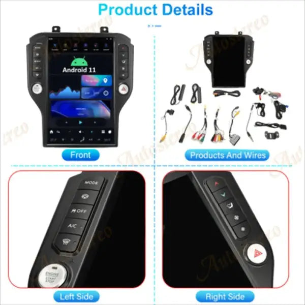 Car Craft Compatible With Ford Mustang 2015-2021 Android