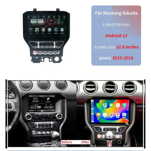 Car Craft Compatible With Ford Mustang 2015-2021 Android