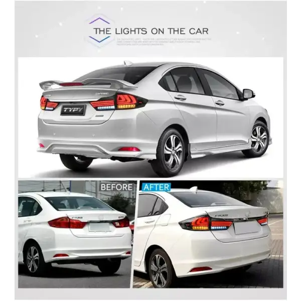 Car Craft Compatible With Honda City 2014-2019 Upgraded