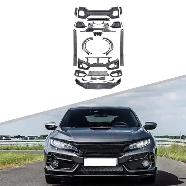 Car Craft Compatible With Honda Civic Sedan 2016-2020 Body