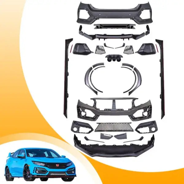 Car Craft Compatible With Honda Civic Sedan 2016-2020 Body