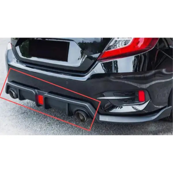 Car Craft Compatible With Honda Civic Sedan 2016-2020 Rear