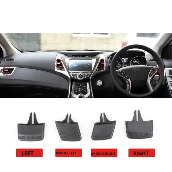 Car Craft Compatible With Hyundai Elantra 2011-2018 Car