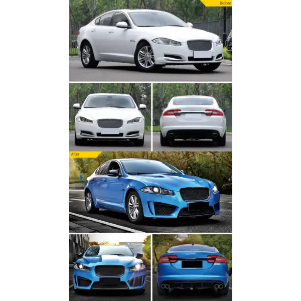 Car Craft Compatible With Jaguar Xf Xfs 2011-2015 Bodykit