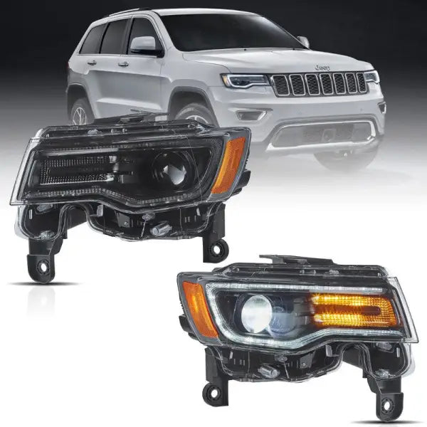 Car Craft Compatible With Jeep Cherokee 2014-2022 Car Front