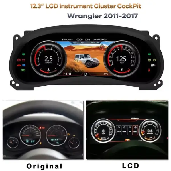 Car Craft Compatible With Jeep Wrangler 3 Jk 2011-2018 Car