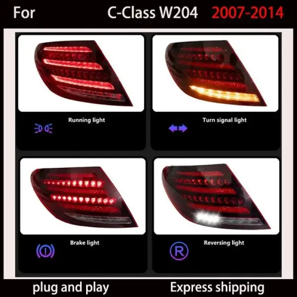 Car Craft Compatible With Mercedes Benz C Class W204