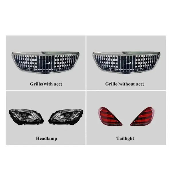 Car Craft Compatible With Mercedes Benz S Class W222