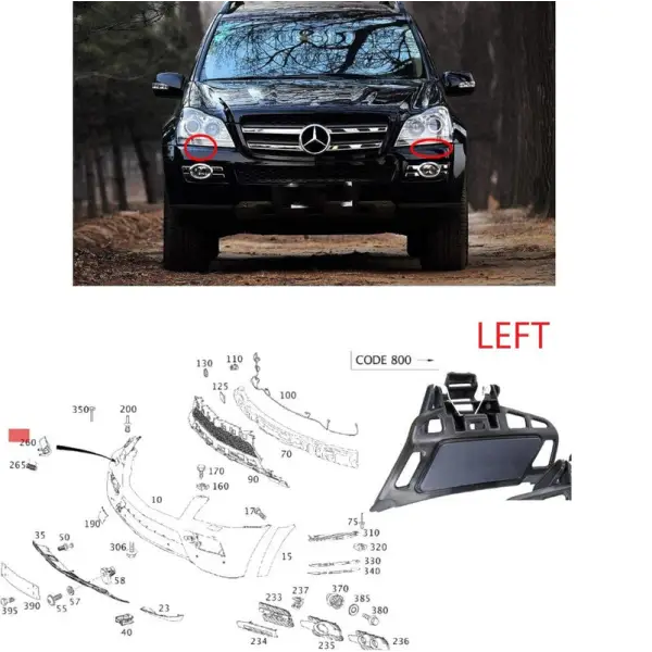 Car Craft Compatible With Mercedes G Class Gl W164