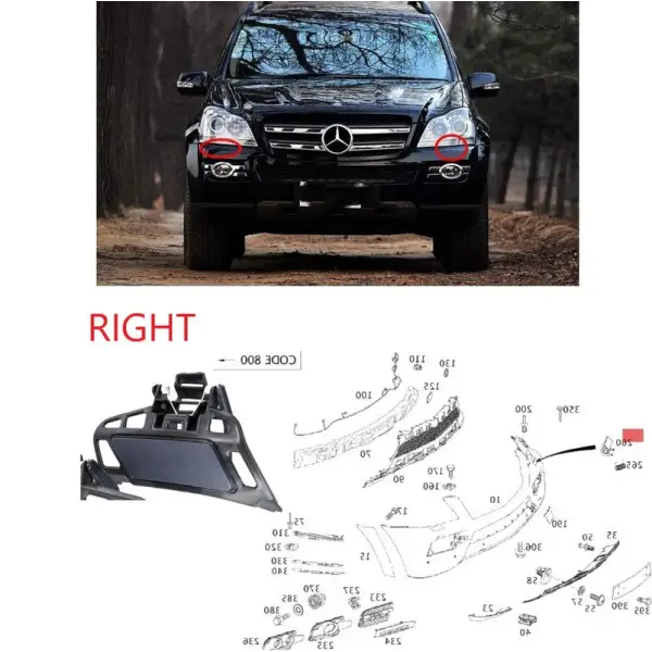 Car Craft Compatible With Mercedes G Class Gl W164