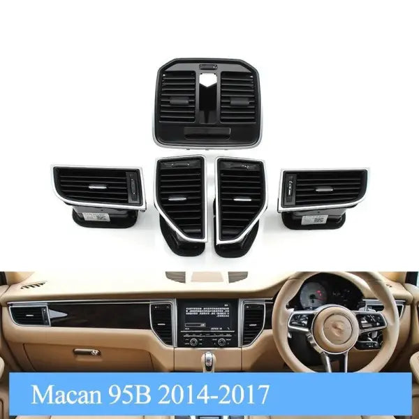 Car Craft Compatible With Porsche Macan 2014 - 2017 Ac Vent