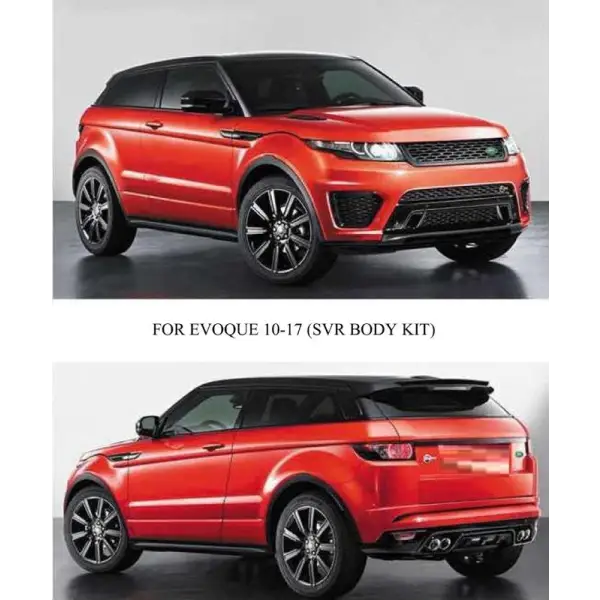 Car Craft Compatible With Range Land Rover Evoque 2010-2019