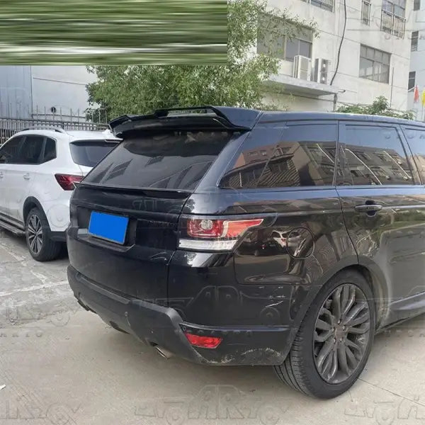 Range Rover Without Rear Spoiler Sports 2022+ Rear Trunk Wing Lip Spoiler Glossy Black