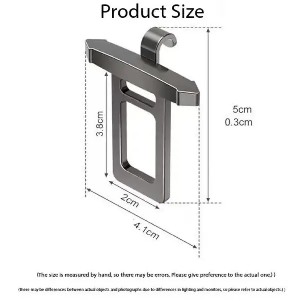 Car Craft Compatible With Car Seat Belt Lock Hook Clip