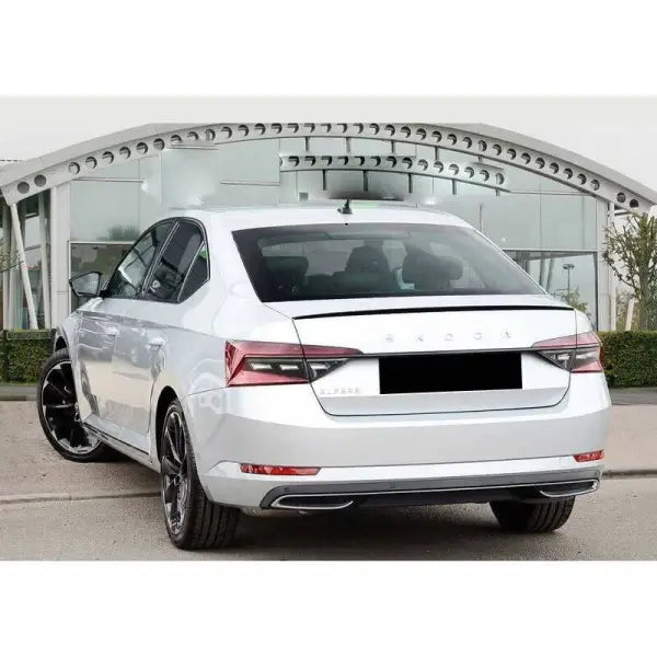 Car Craft Compatible with Skoda Superb 2021 Rear Trunk Wing