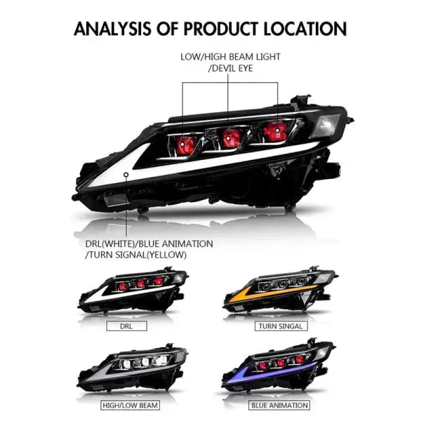 Car Craft Compatible With Toyota Camry 2018-2024 8th